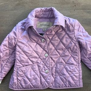 Baby Burberry Quilted Jacket